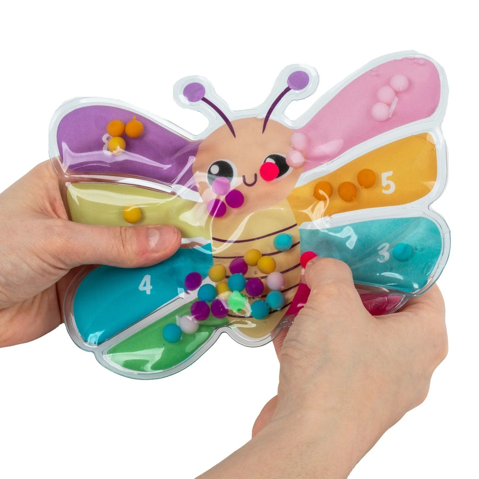 Plansza sensoryczna do nauki liczenia Motyl Kidea PLSNLMKA Derform